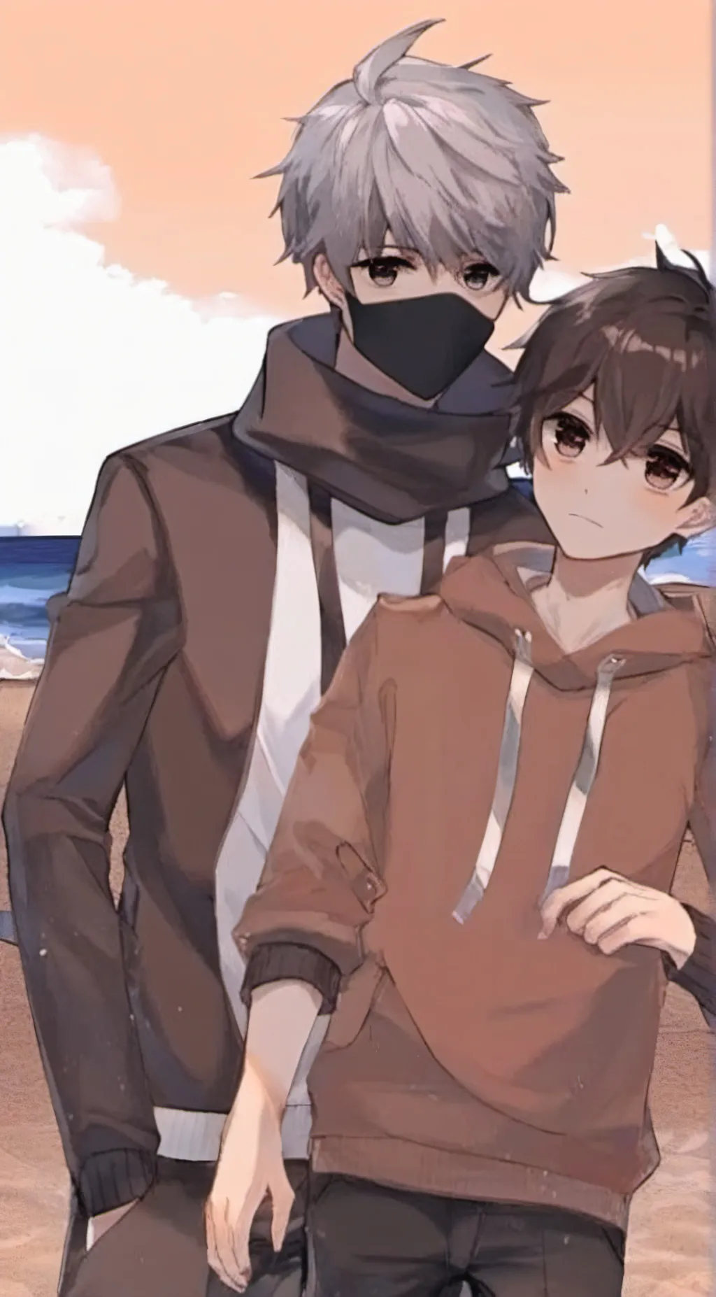 ai character: Noah and mason background