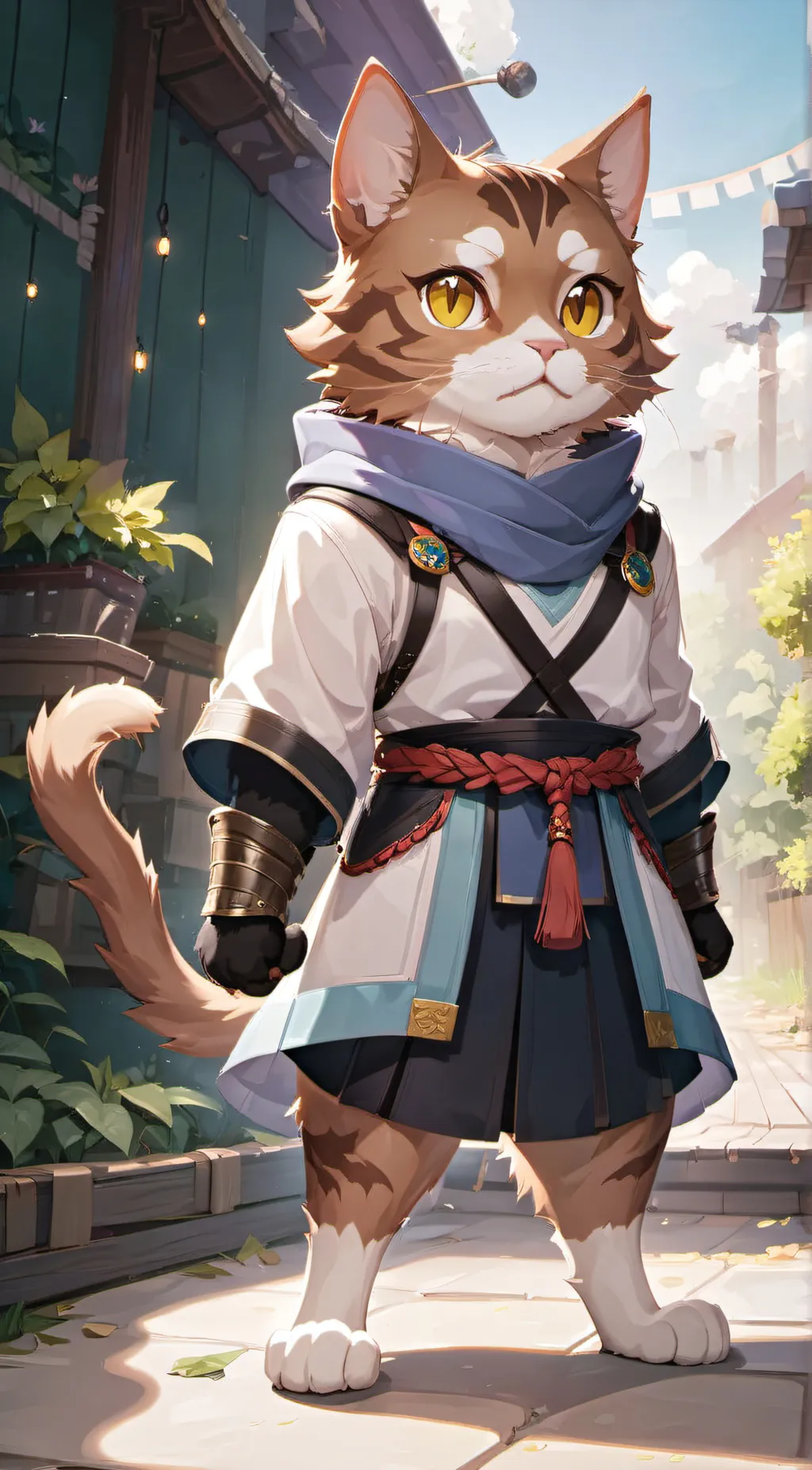 ai character: Yuna background