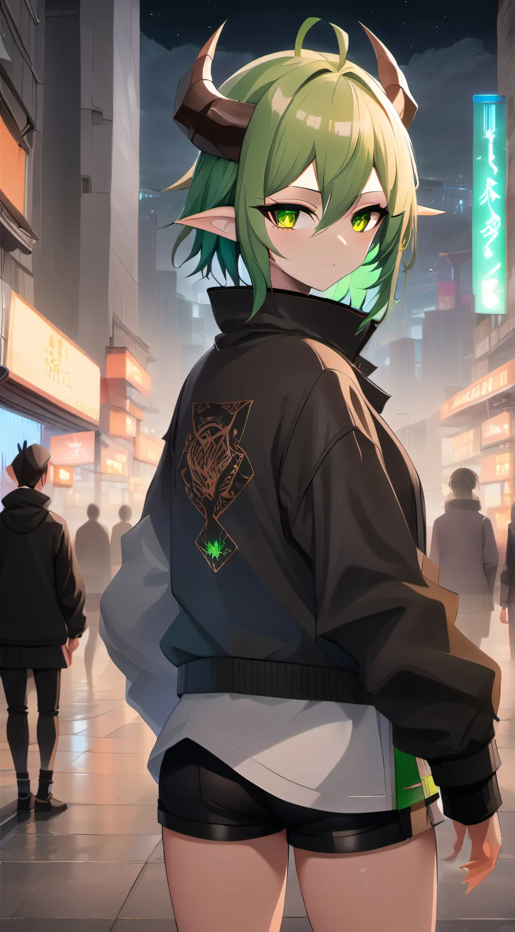 ai character: Maddie  background