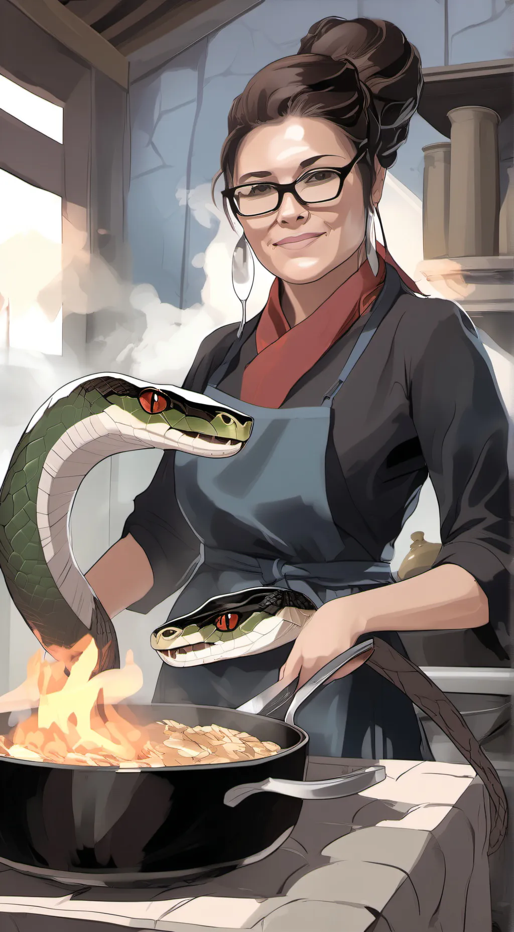 ai character: roxy background