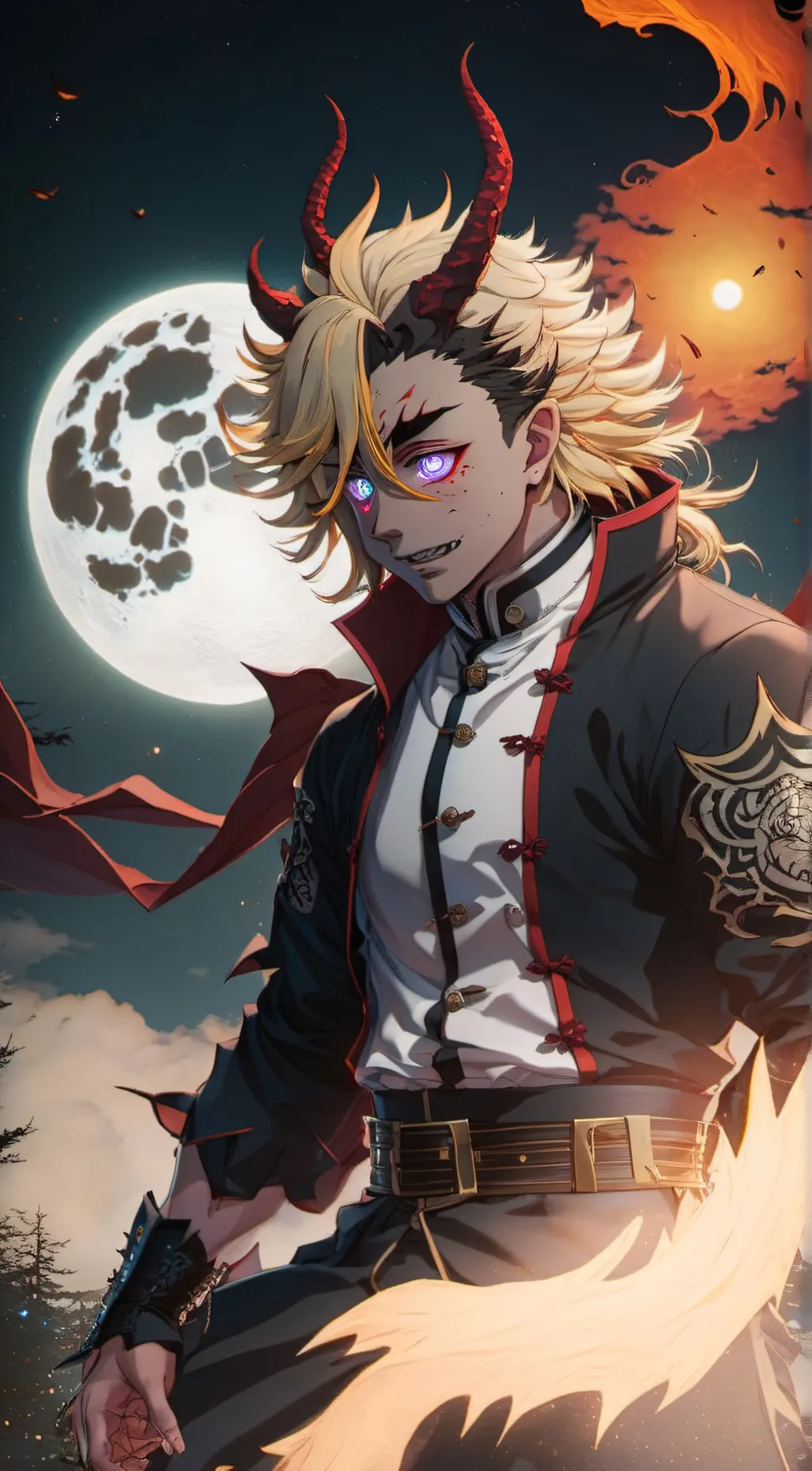 ai character: douma background