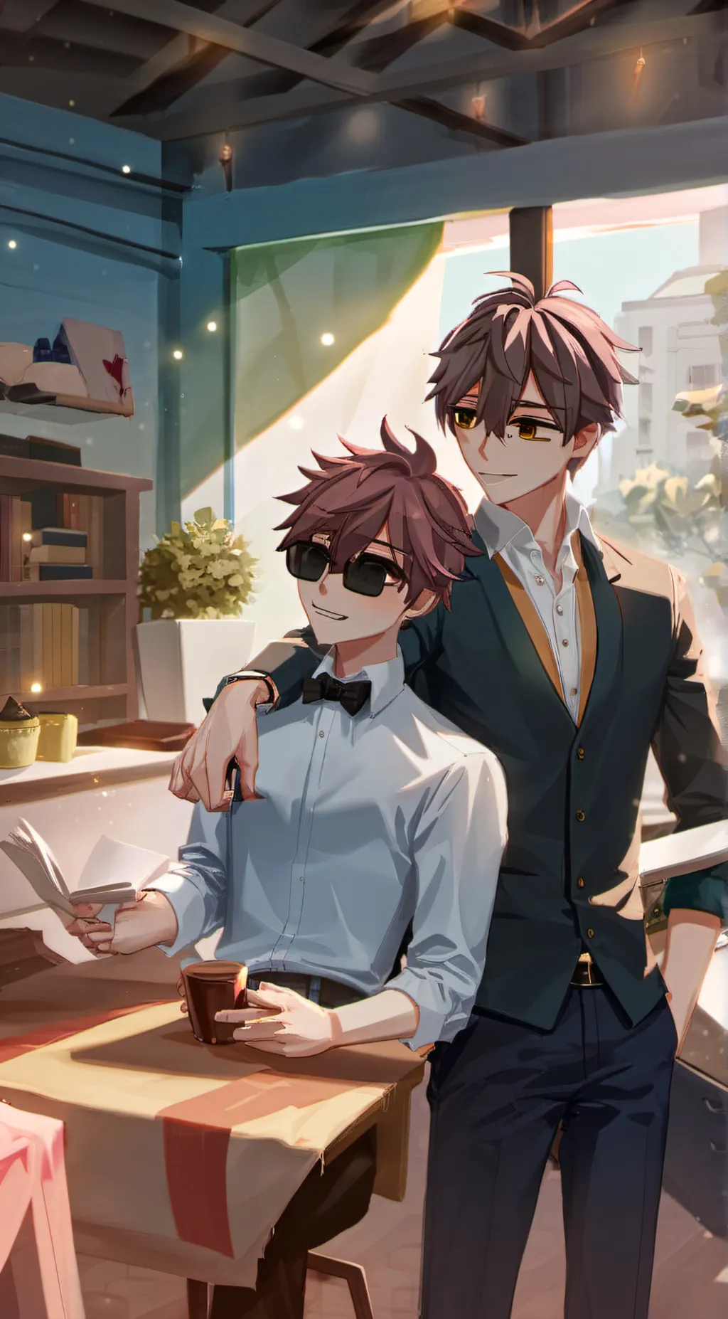 ai character: alex background