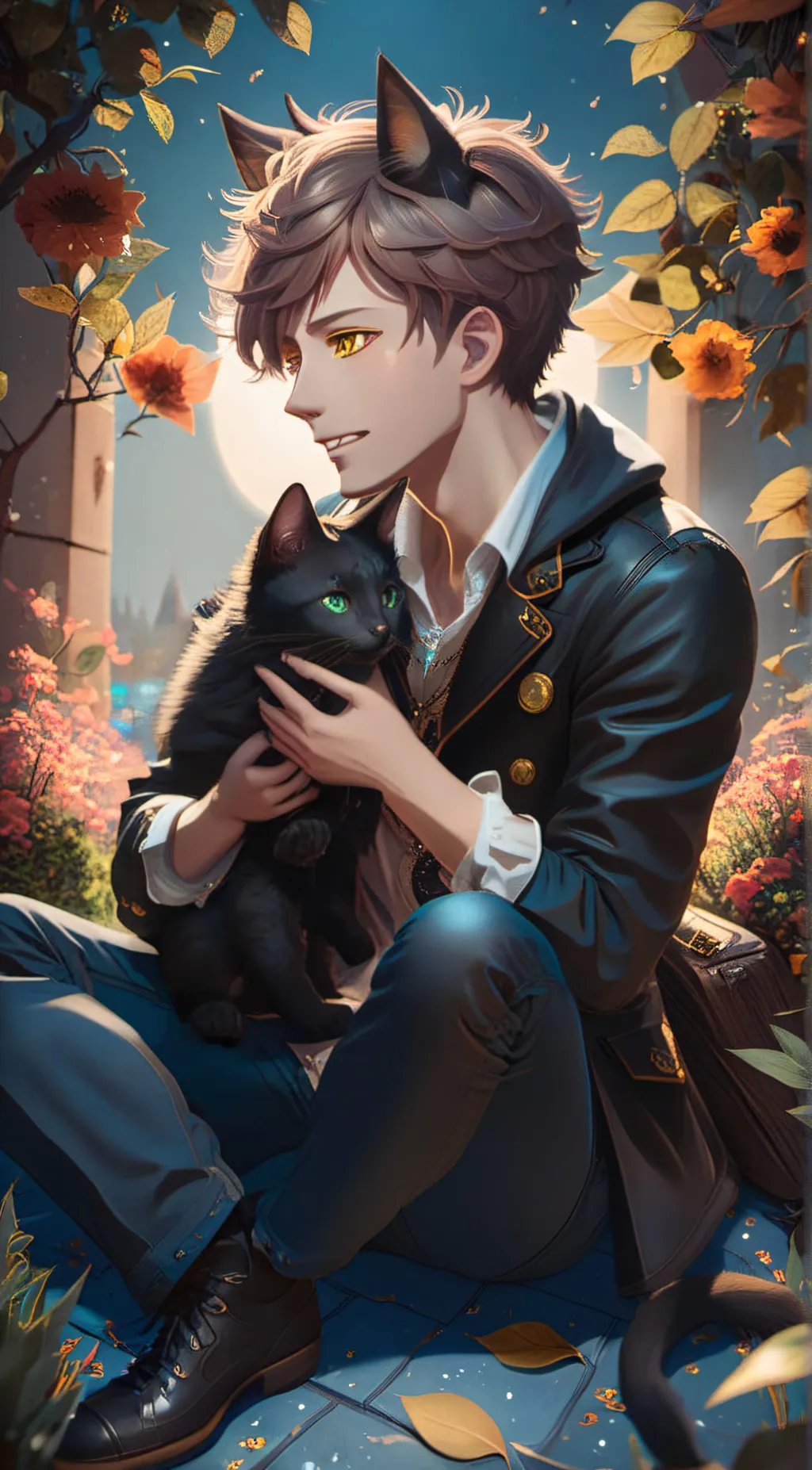 ai character: Levi background