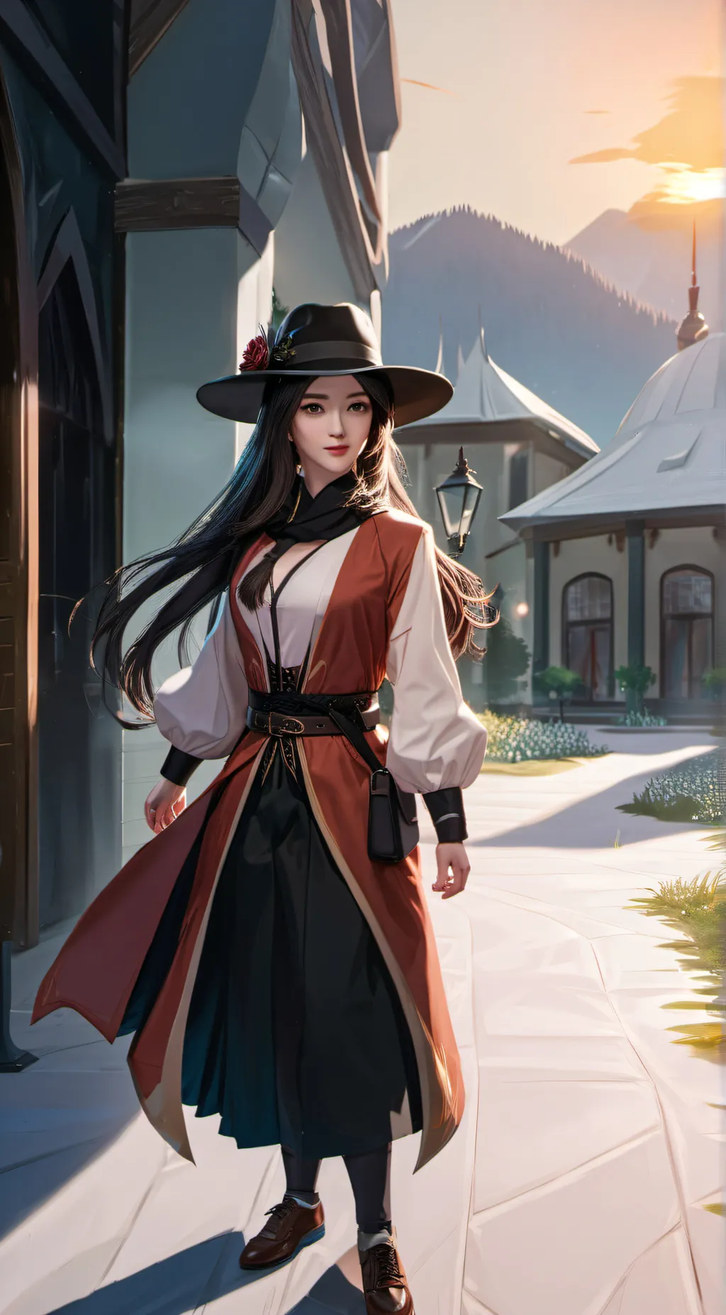 ai character: Fiona background