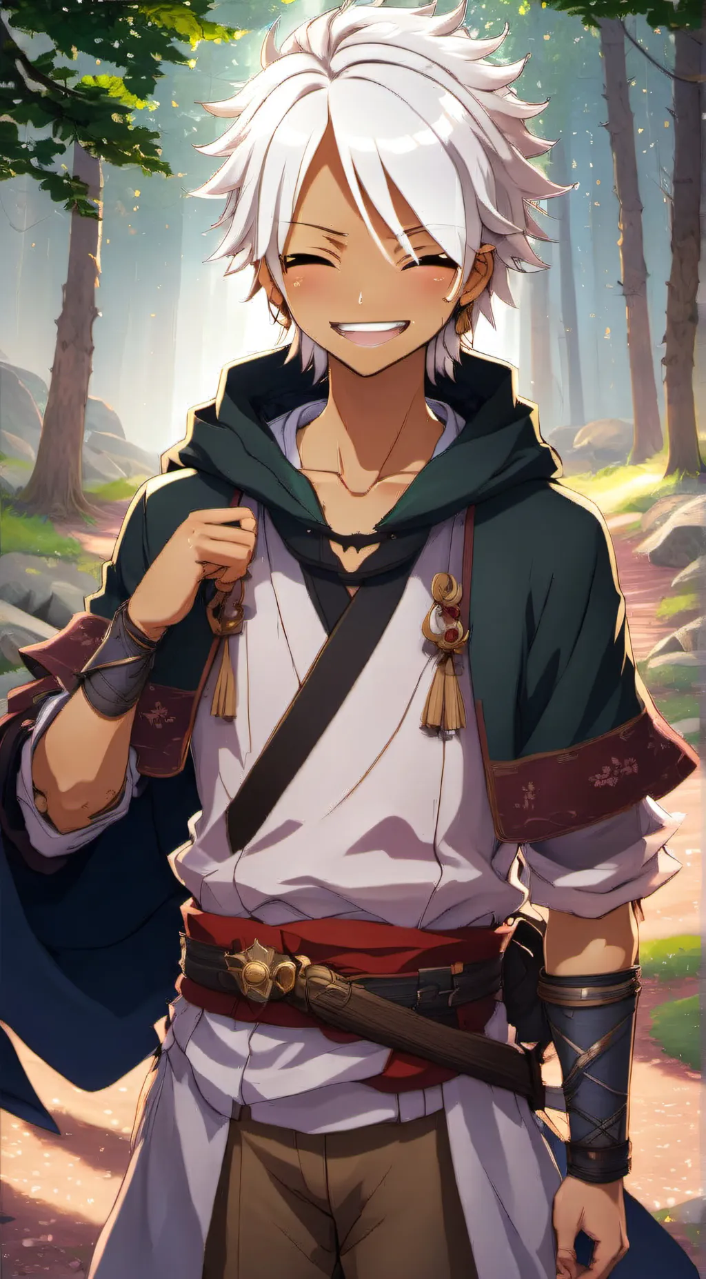 ai character: Yaguchi Takeshi  background