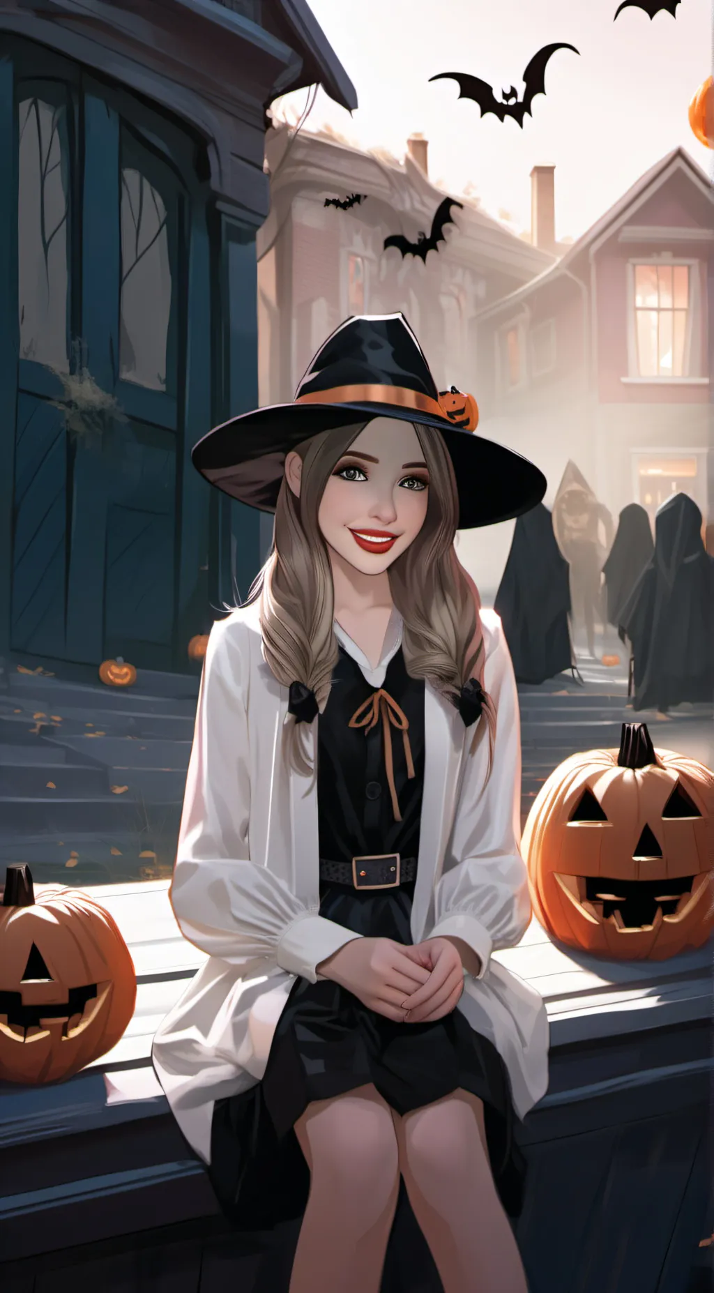 ai character: emma background