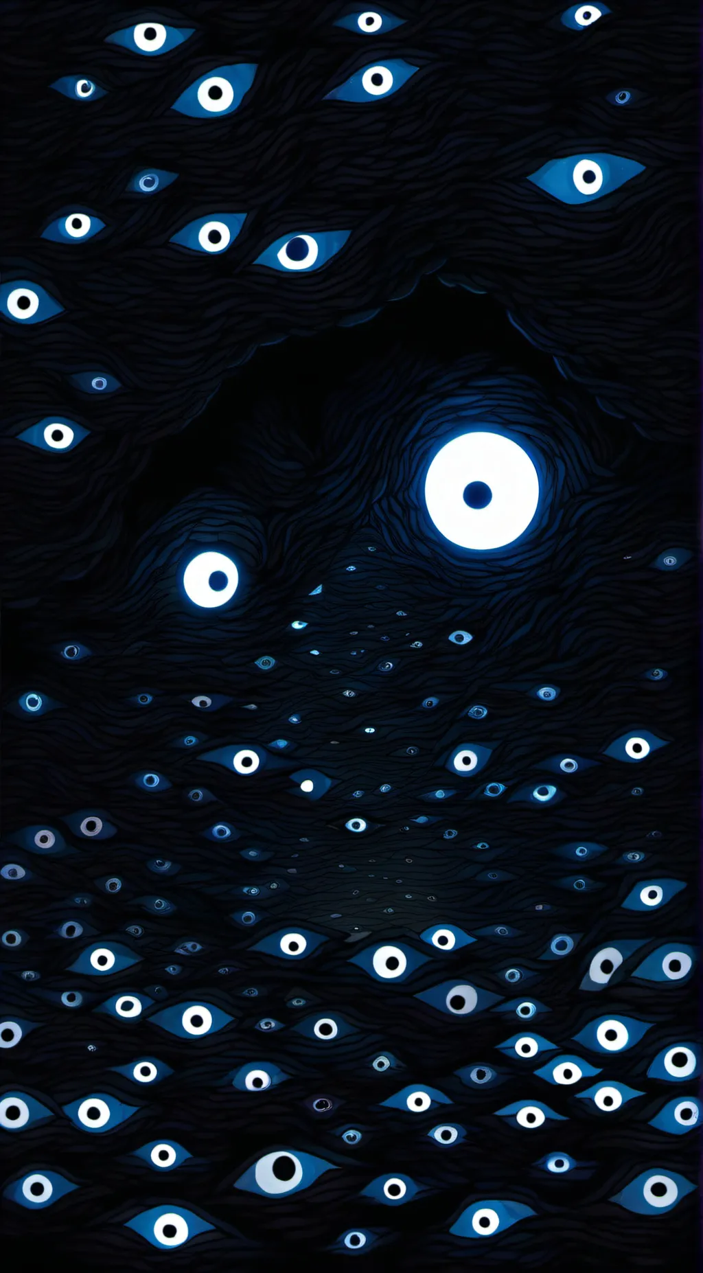 ai character: Dark lab background