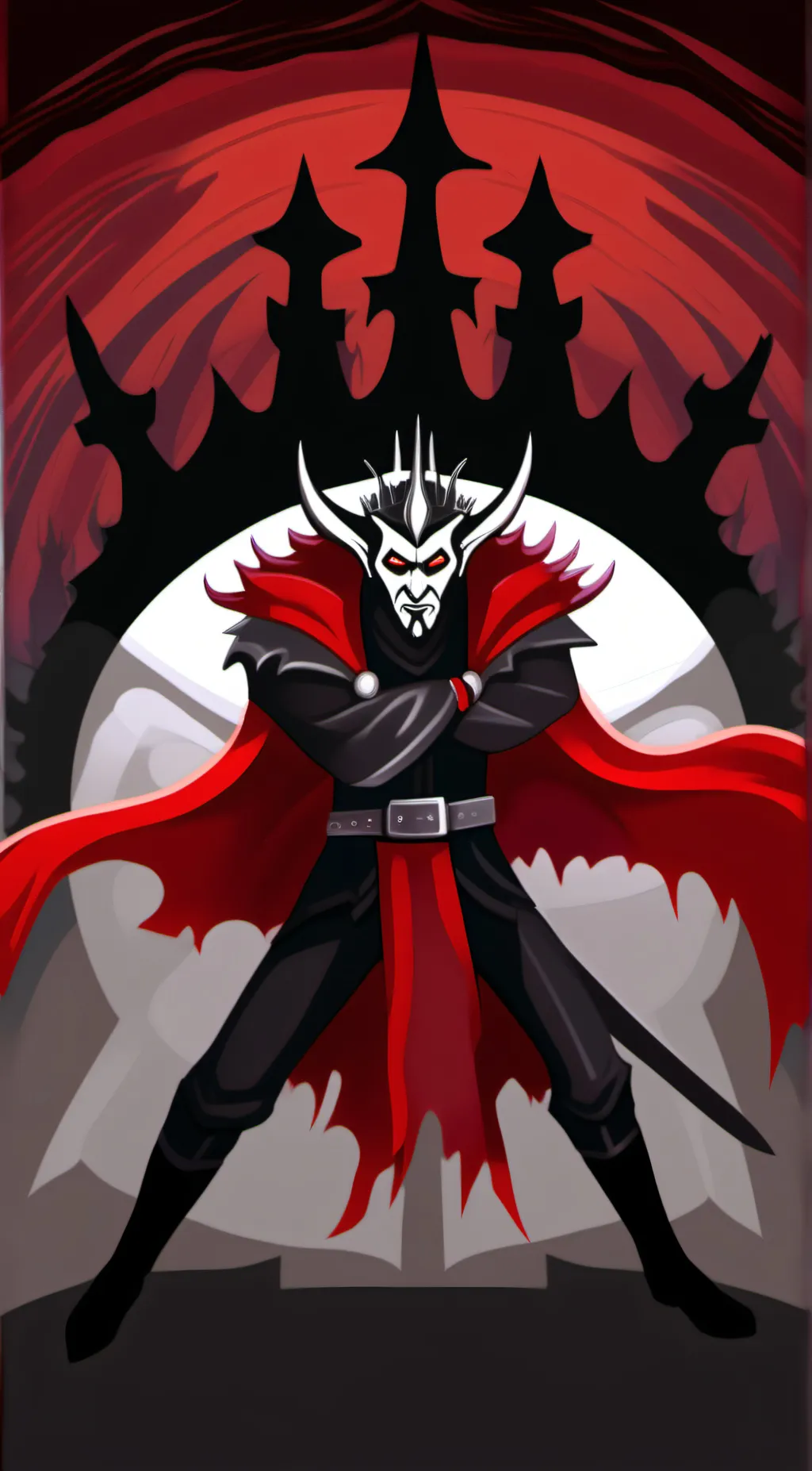 ai character: King background