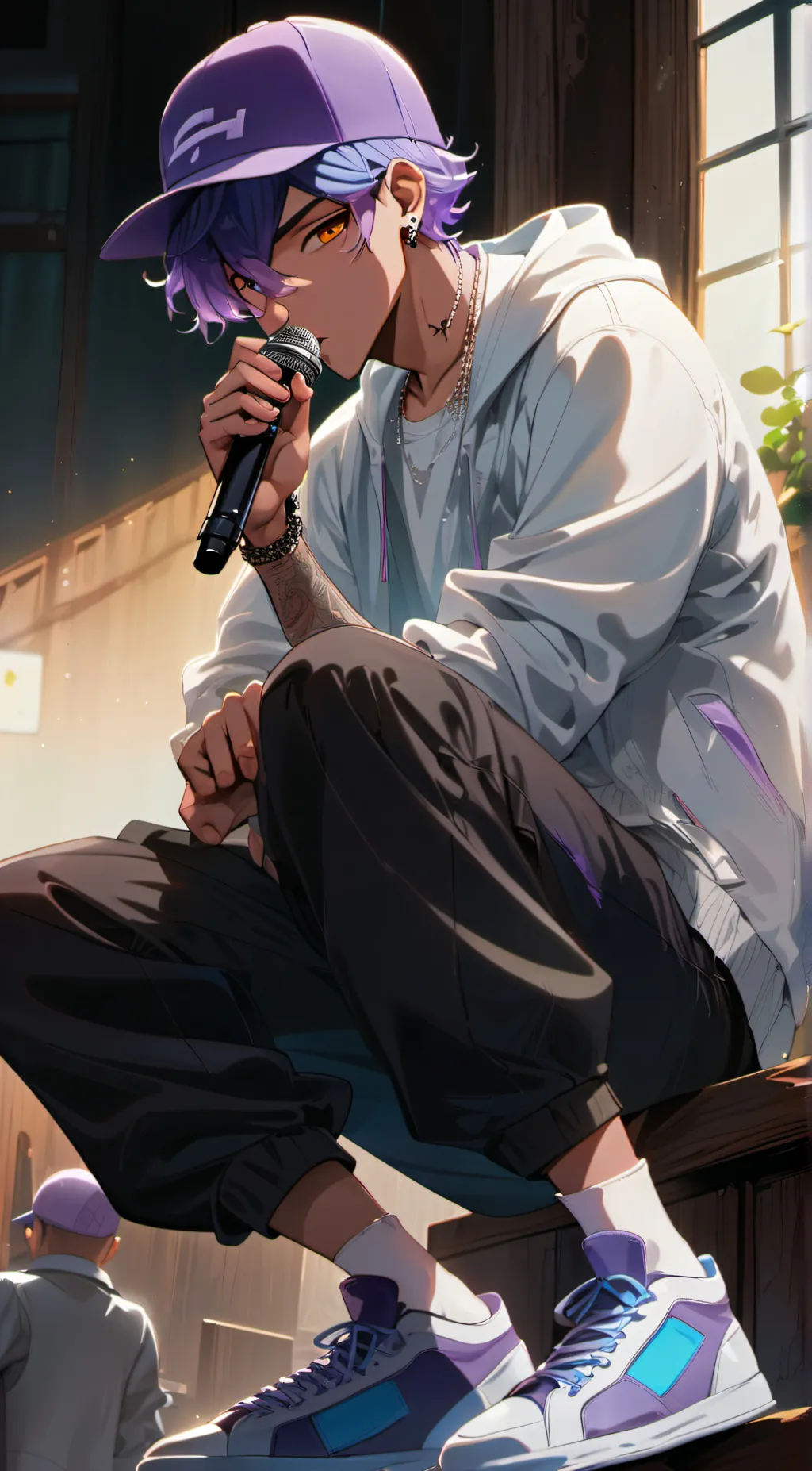 ai character: Boyfriend 👌🏻 background