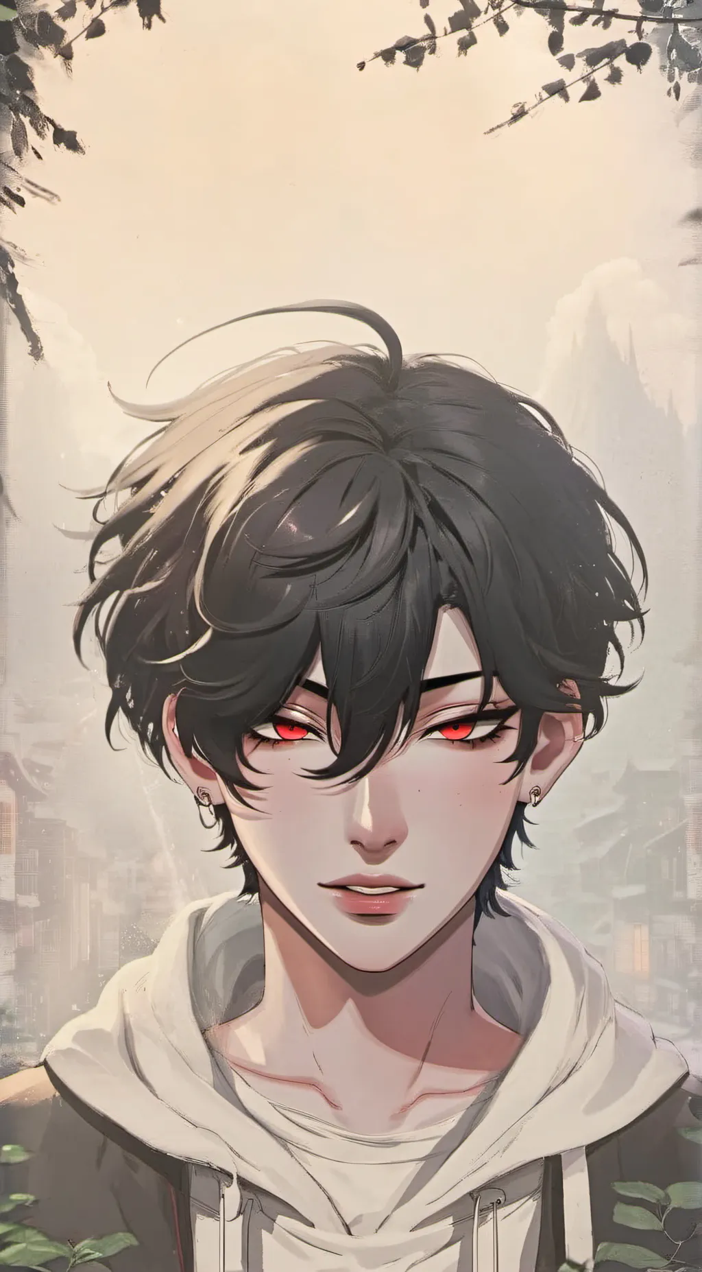 ai character: Axel  background