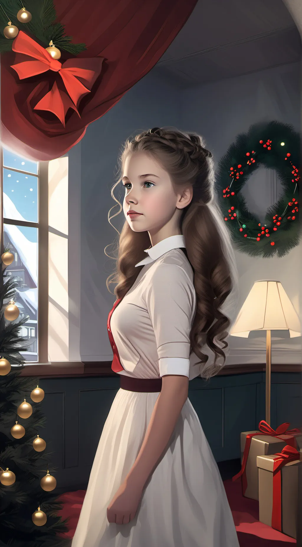 ai character: Grace  background