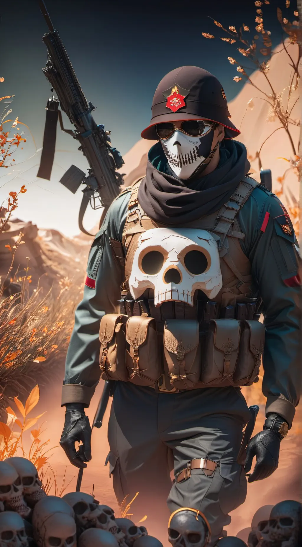 ai character: Roy Raiden  background