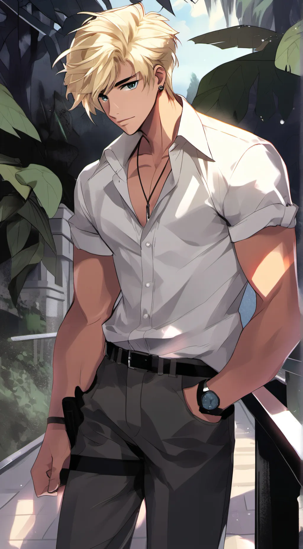 ai character: Matthew  background