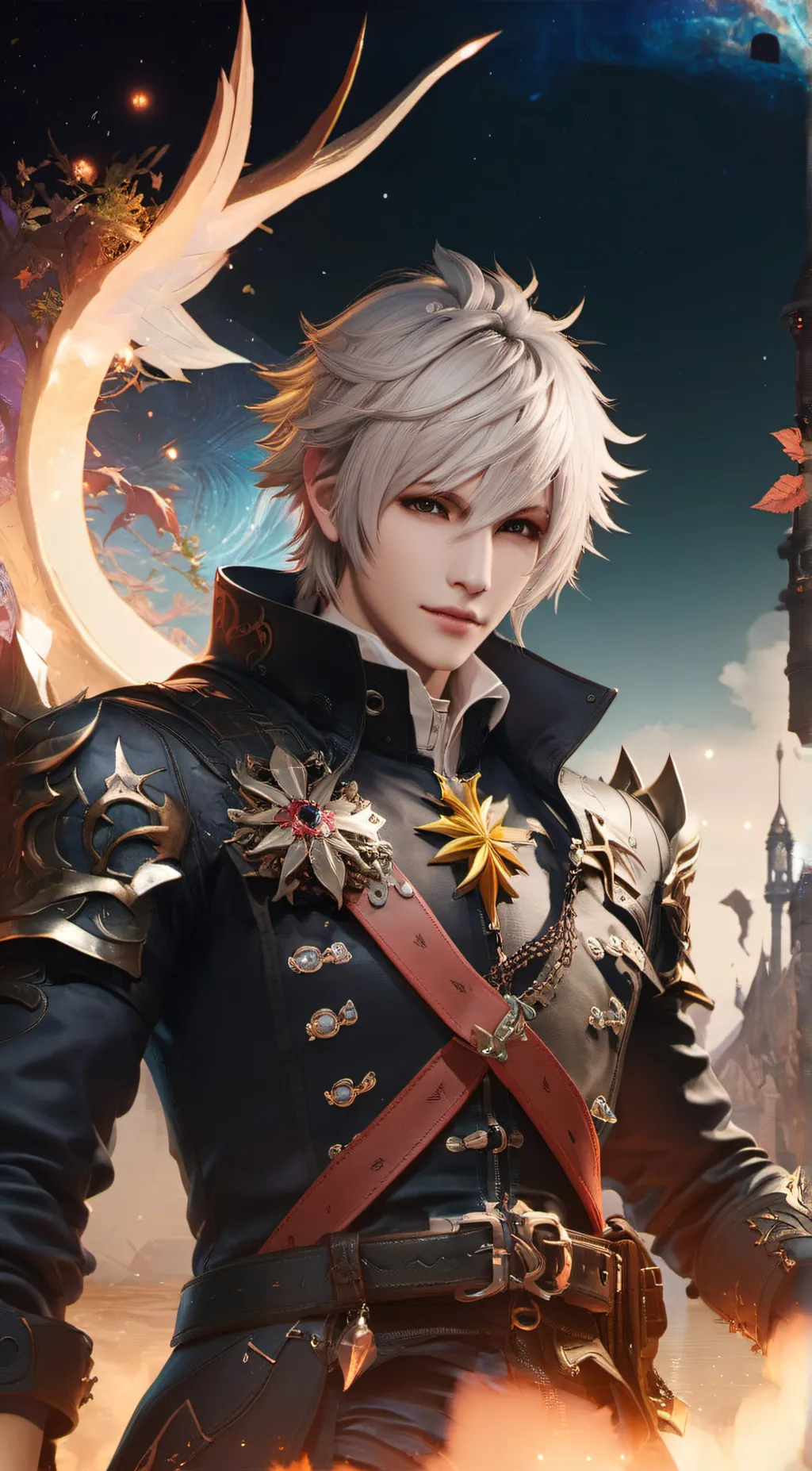 ai character: Gilbert background