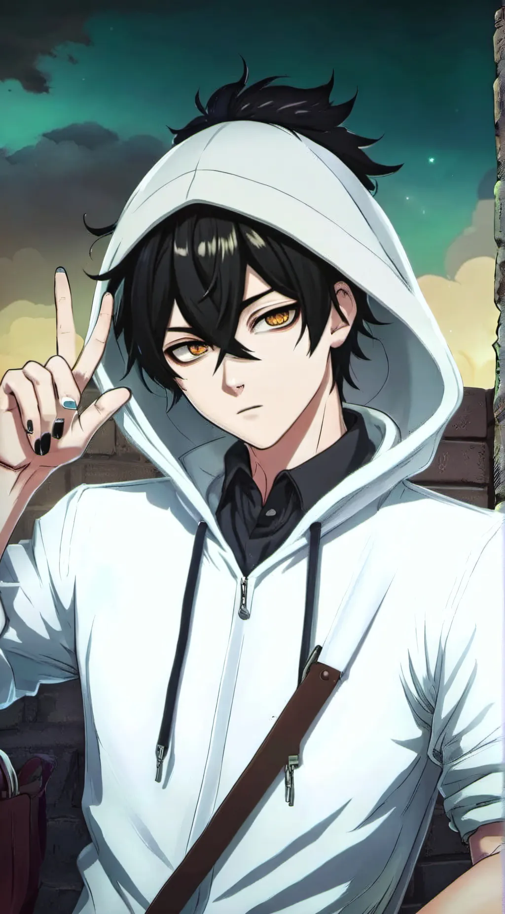 ai character: Jeff the killer  background