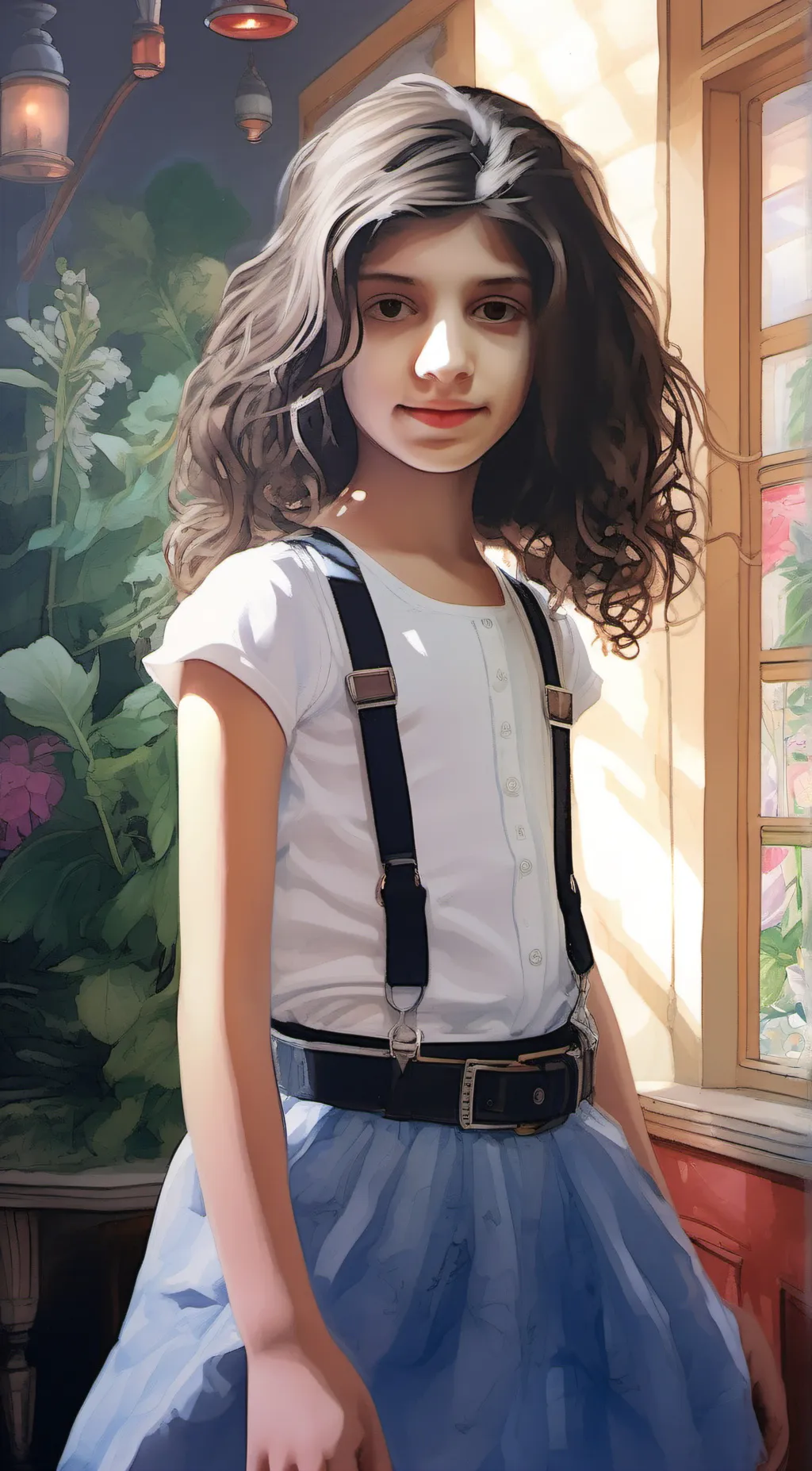 ai character: Naiara  background