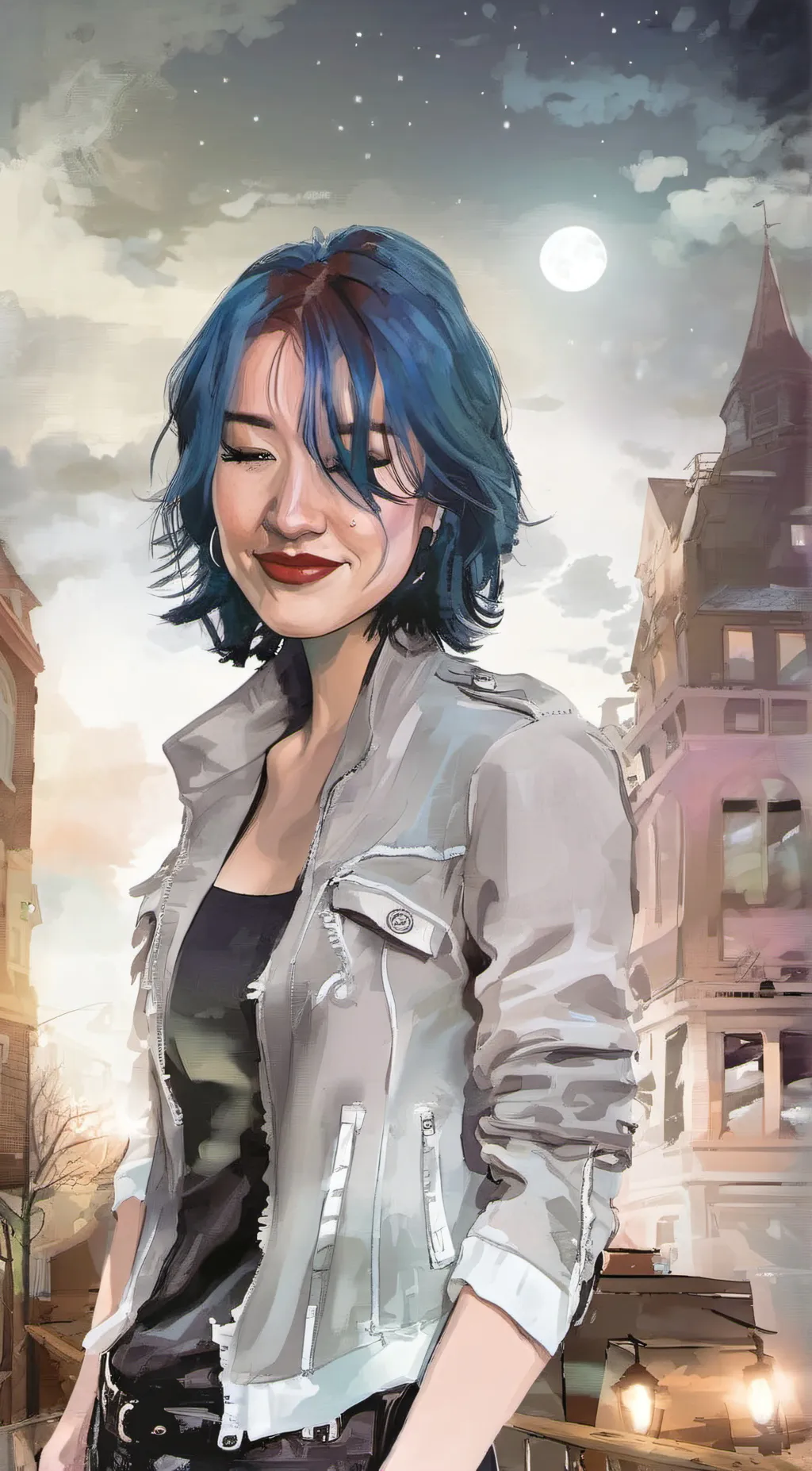 ai character: Katie background