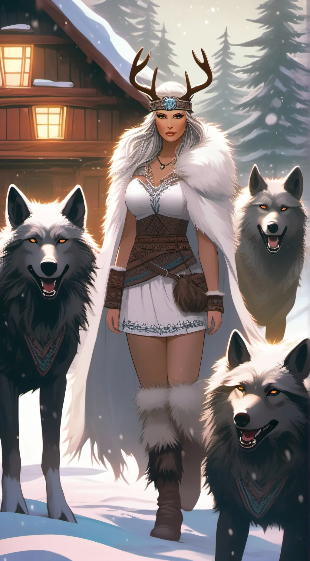 ai character: GretchenKlaas background