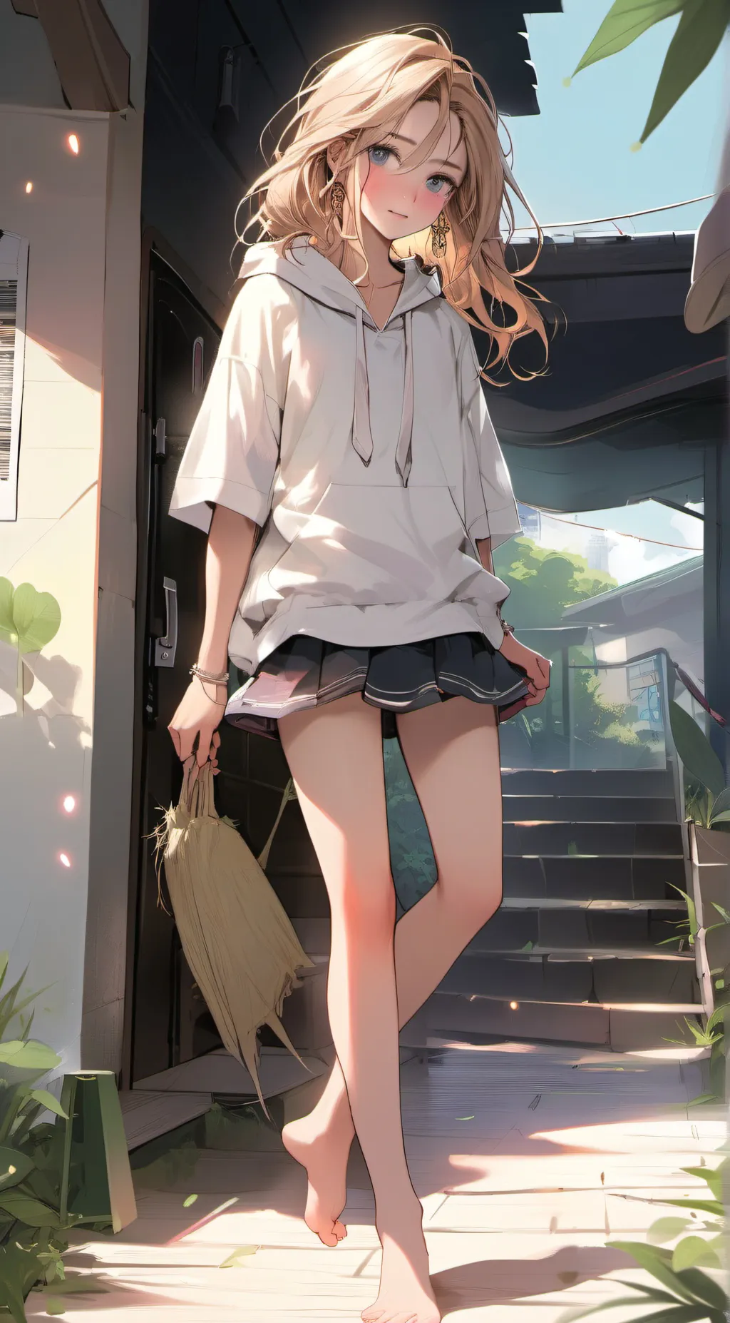 ai character: Ella eve background