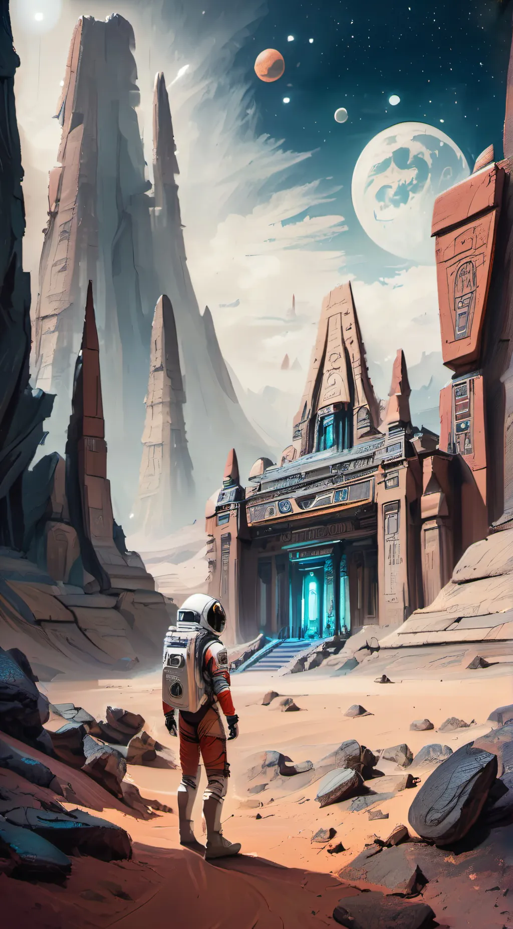 Talkie AI - Chat with Mars Temple