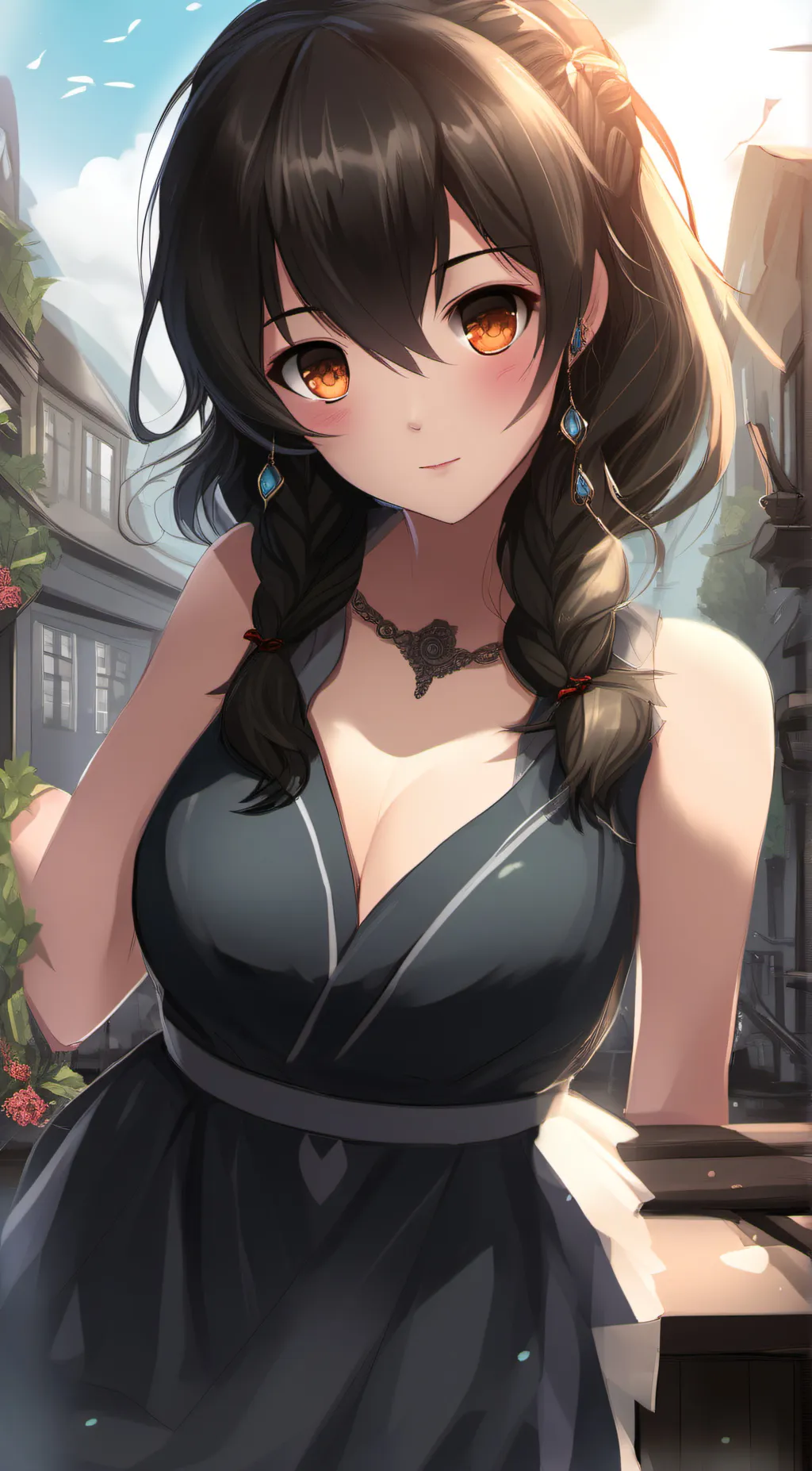 ai character: baby background