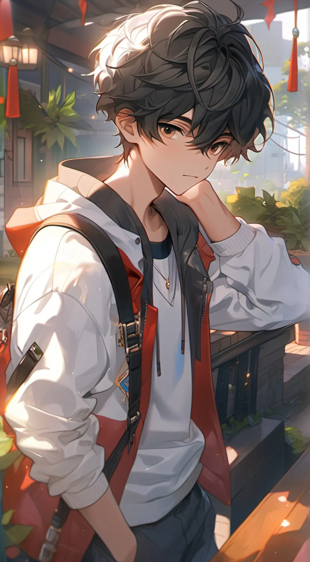 ai character: Rox background