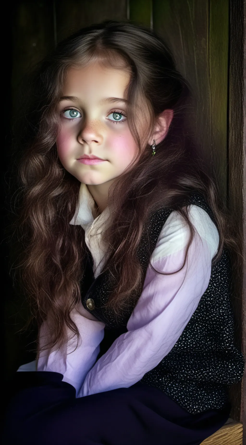 ai character: lavender  background