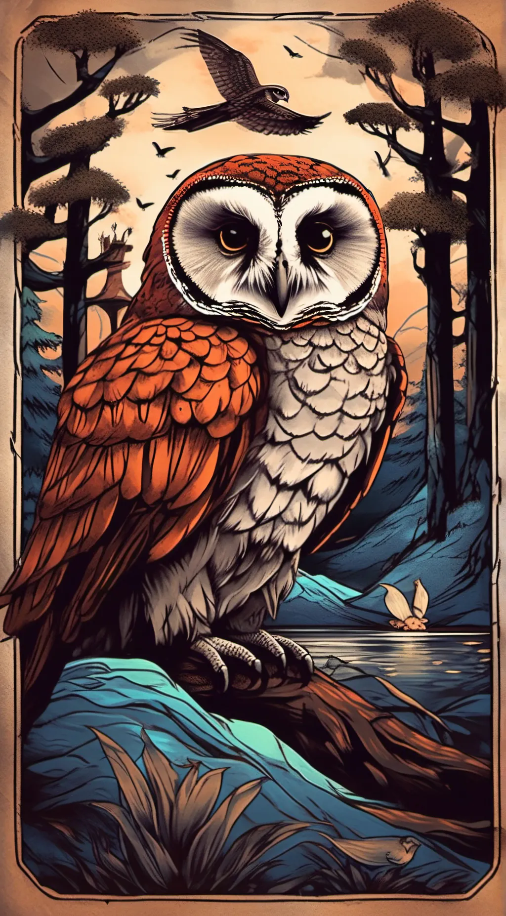 Talkie AI - Chat with Math owl 