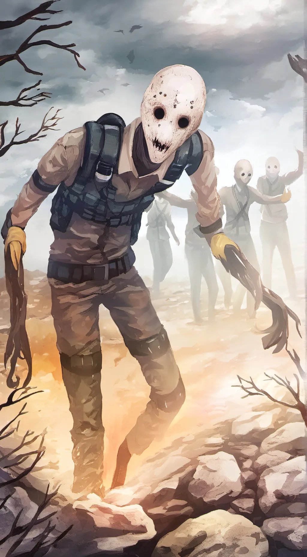 ai character: SCP-096 background