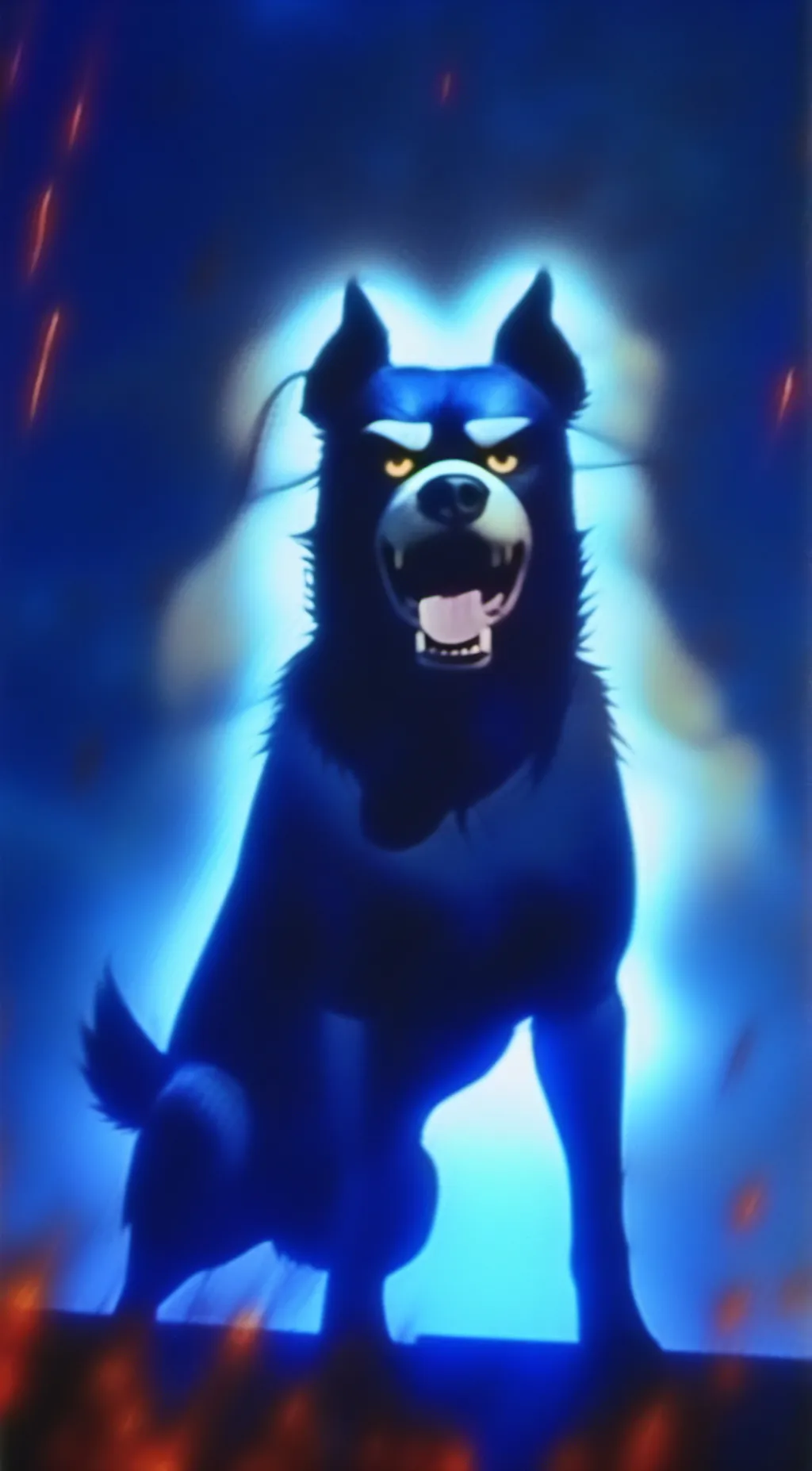 ai character: doggo background