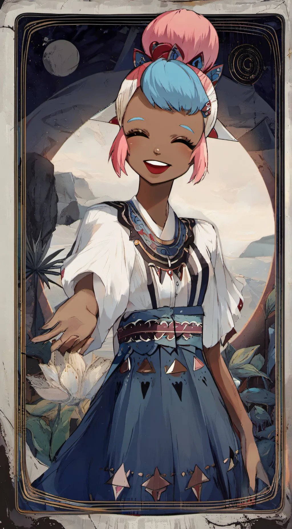 ai character: Ella background