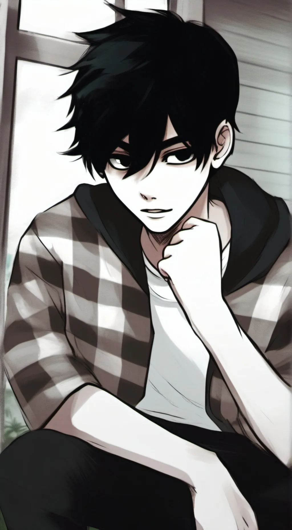 ai character: ♤Kai♤ background