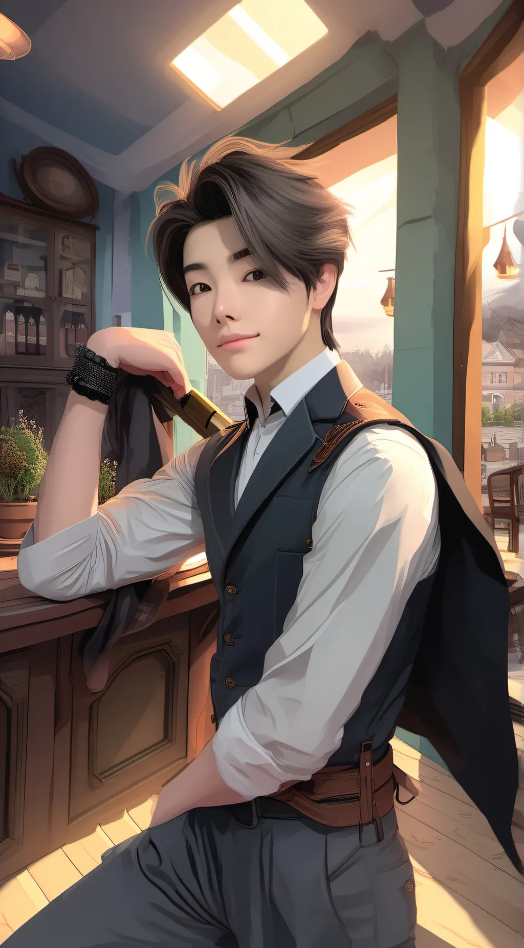 ai character: Bakseng background