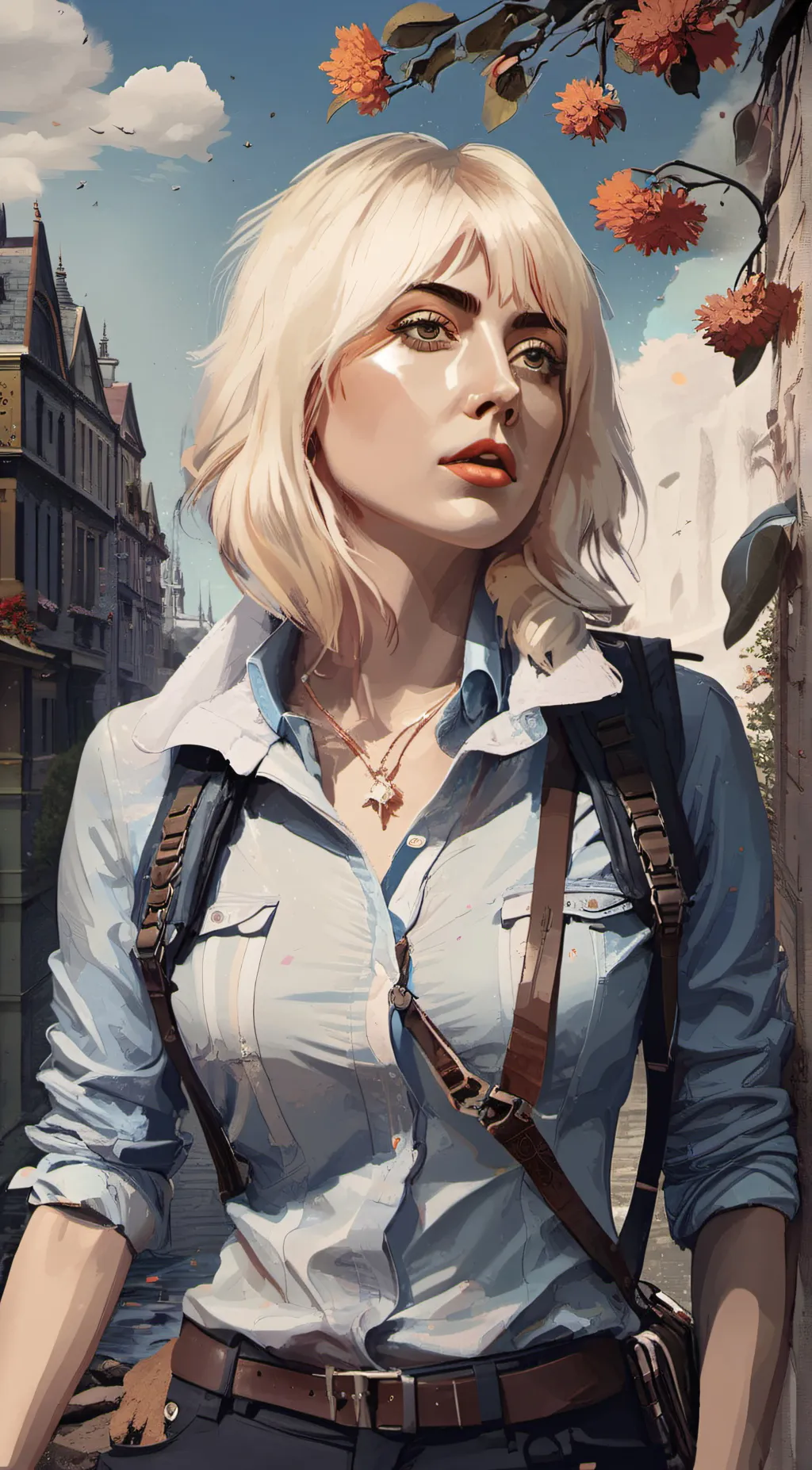 ai character: addie background