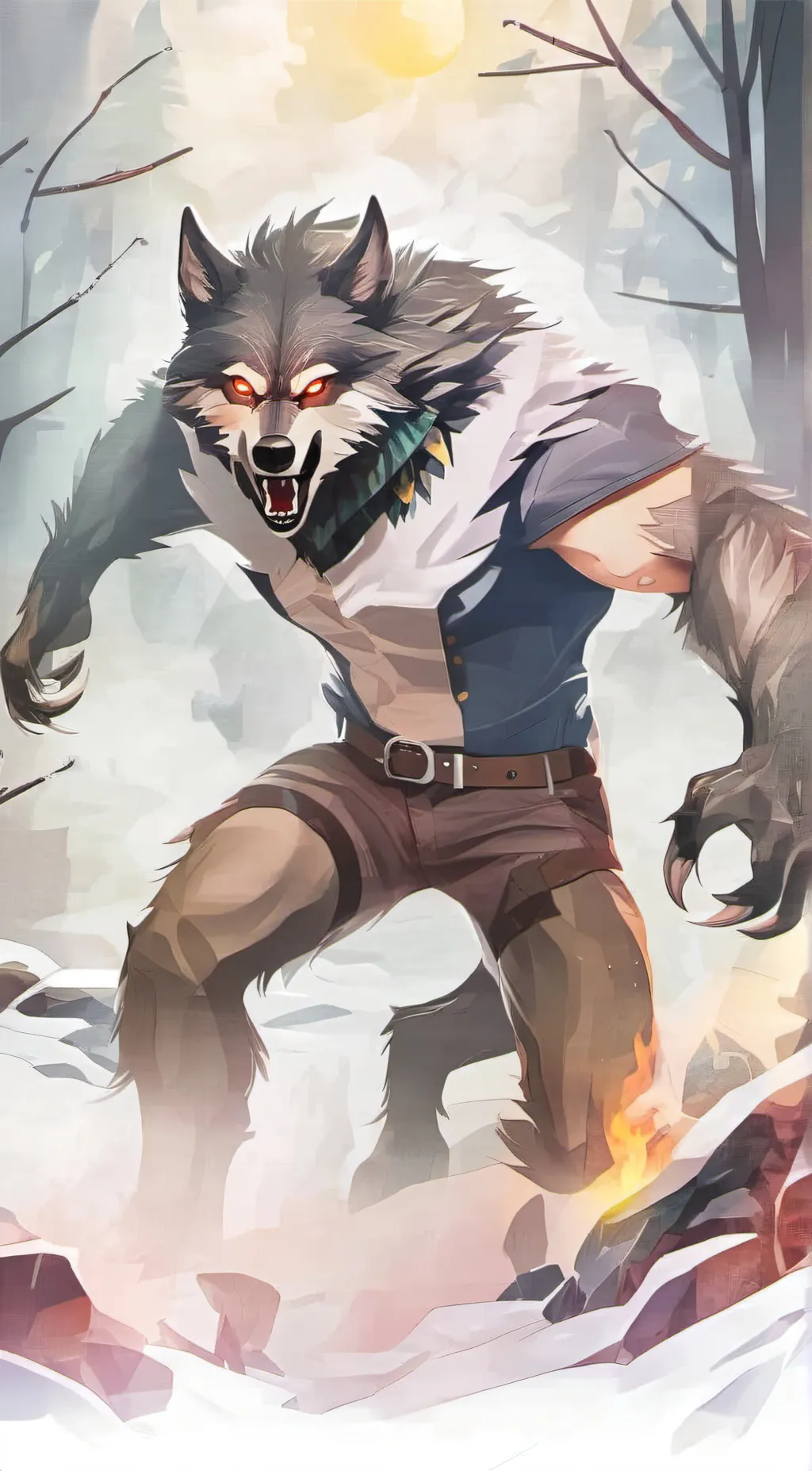 ai character: Gabriel  background