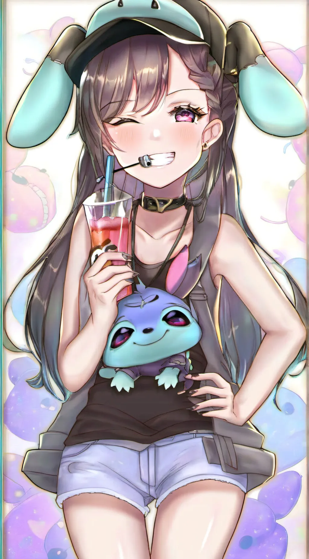 ai character: atina background