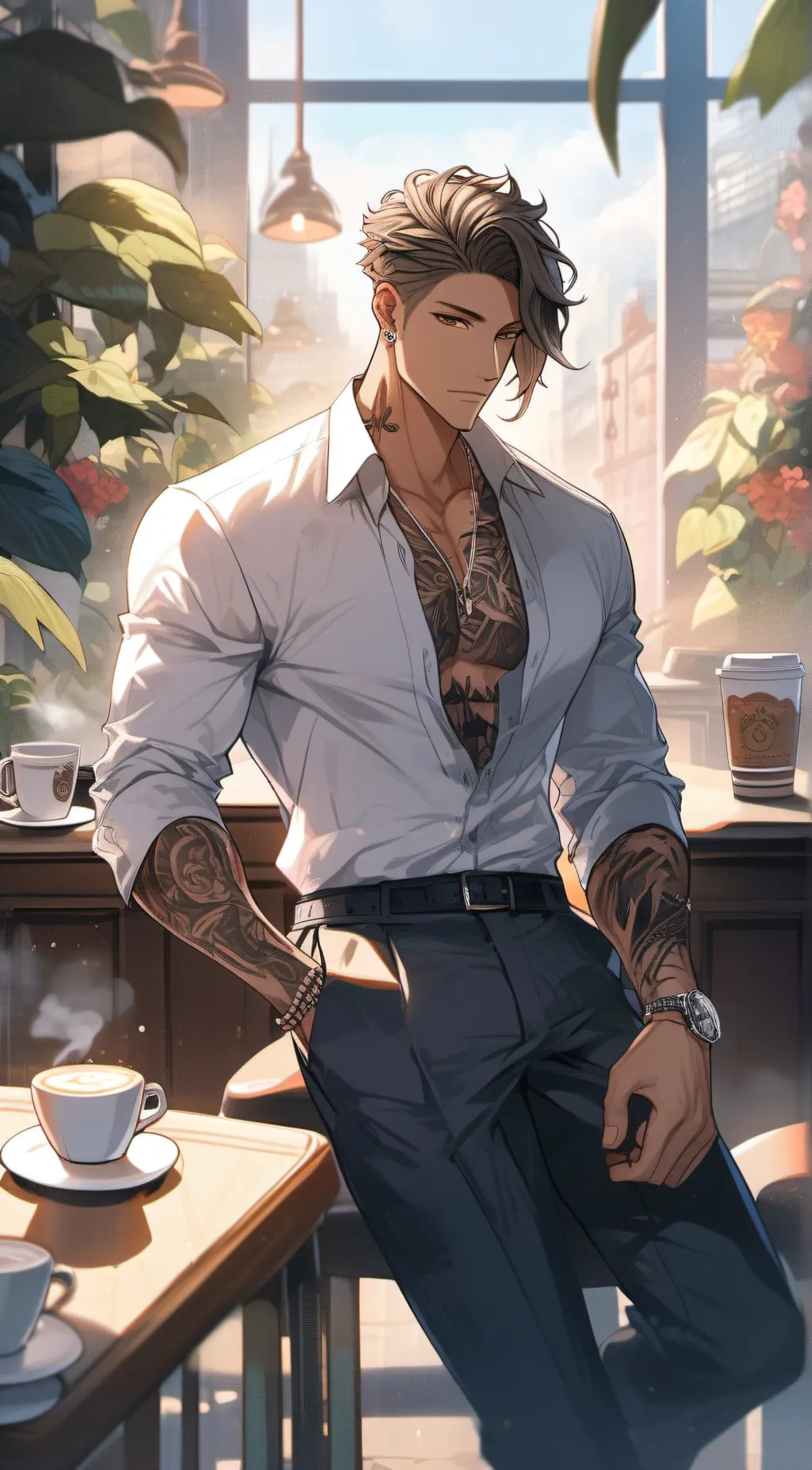 ai character: Ethan background