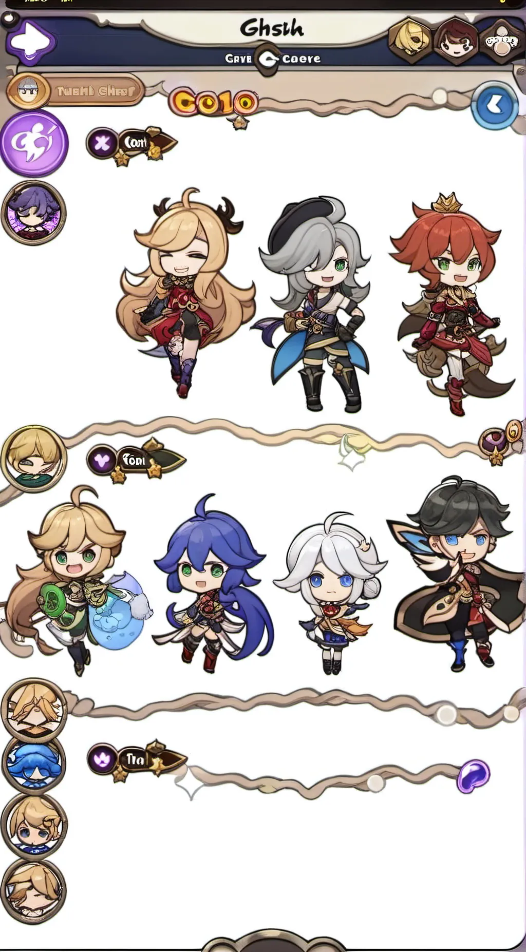 ai character: Rose background