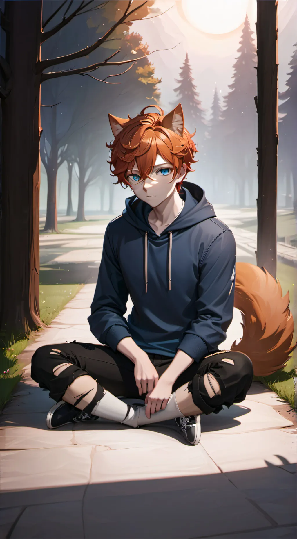 ai character: Liam (Neko) background