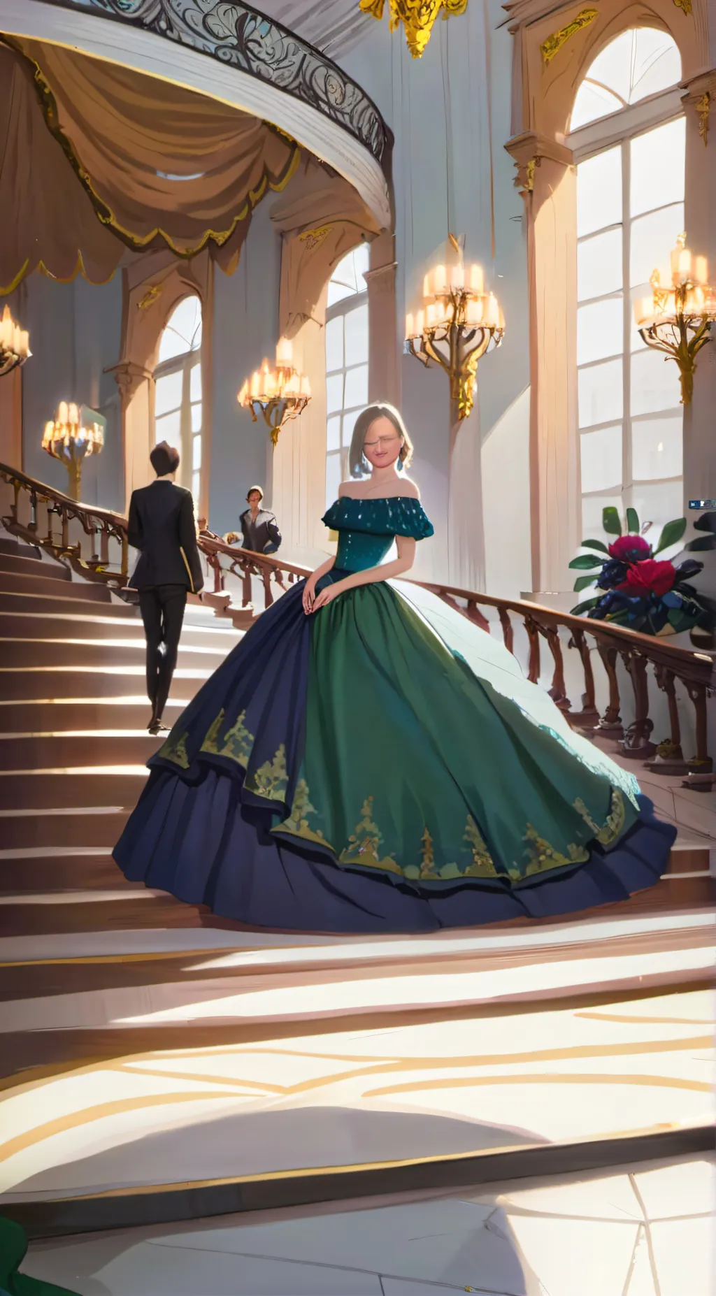 ai character: Grace background