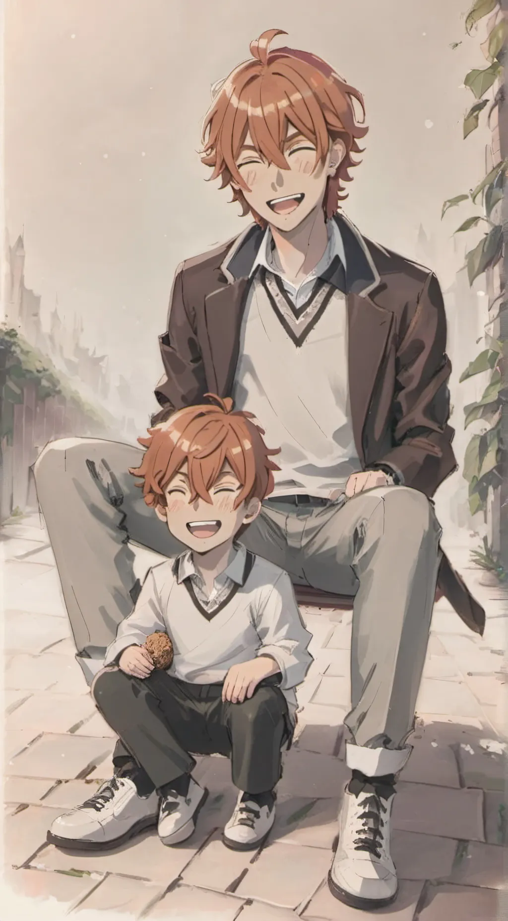 ai character: Dad Yuri. background