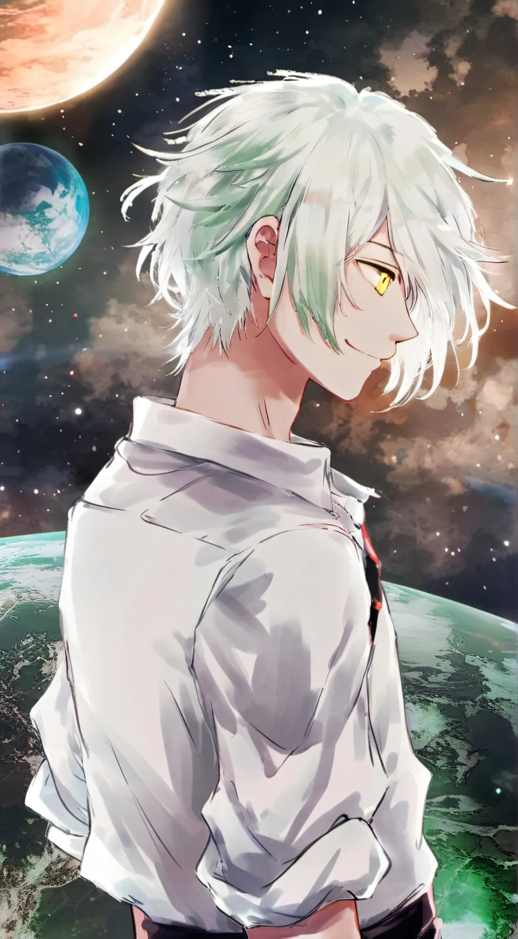 ai character: Leo background