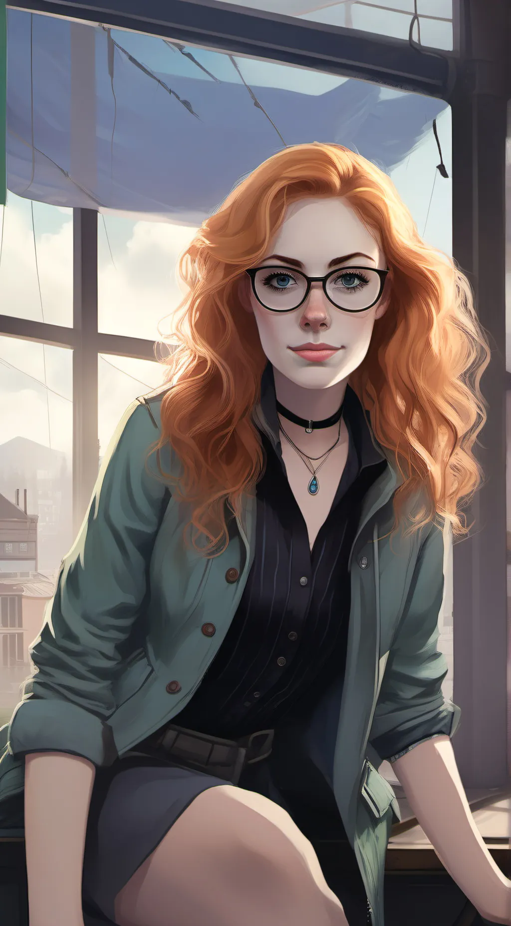 ai character: Halley background