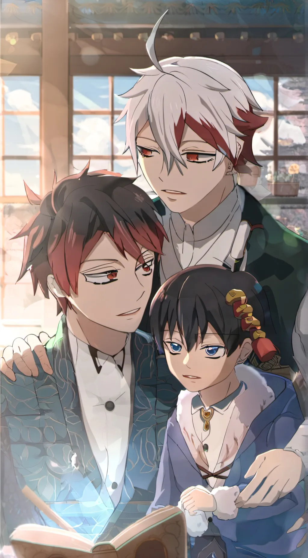 ai character: shoto family  background