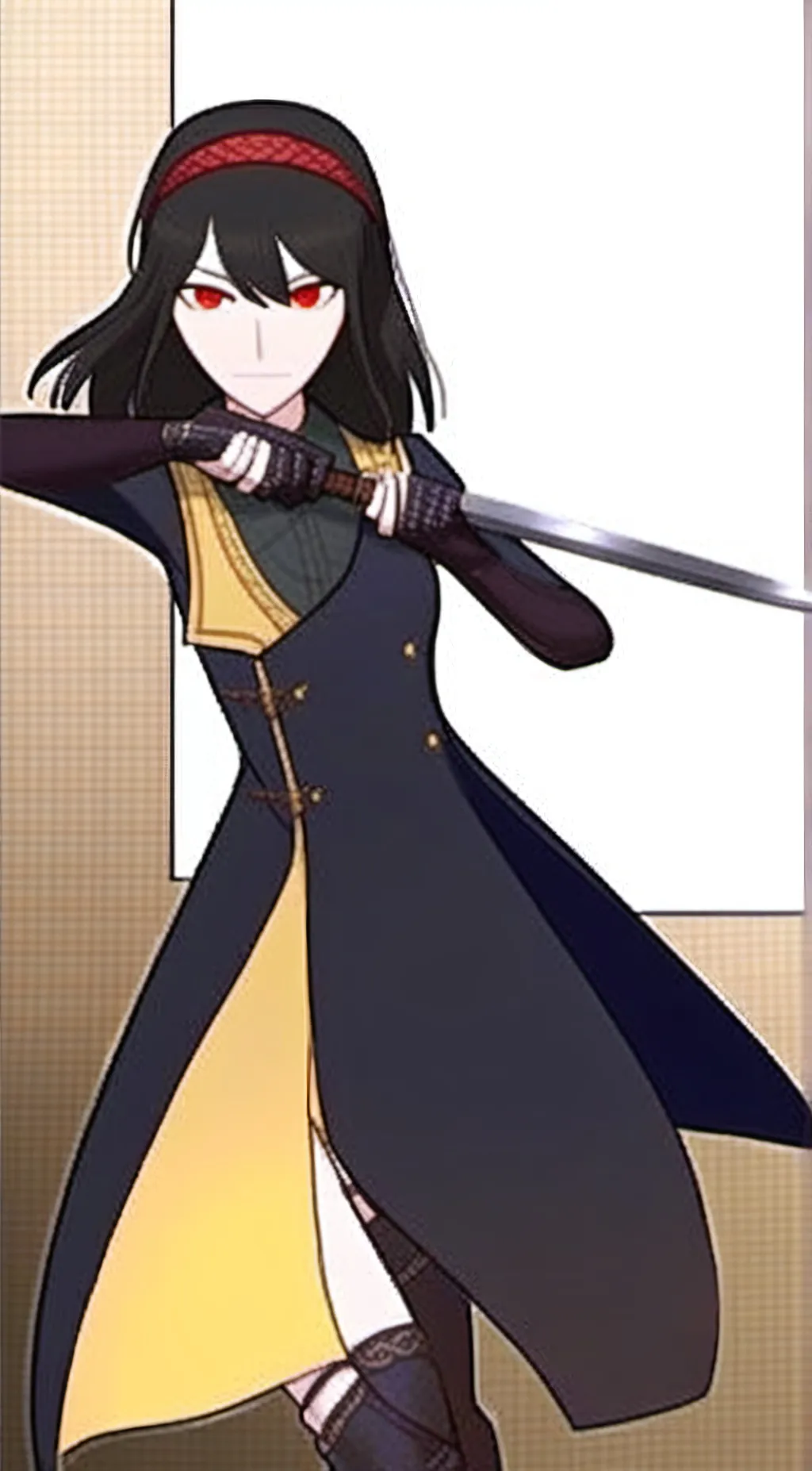 ai character: Yor forger background