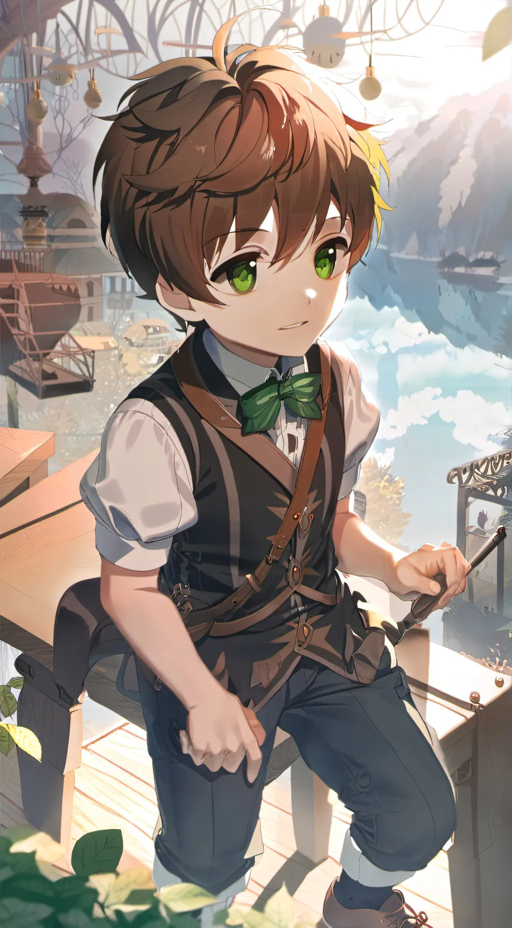 ai character: sammy background