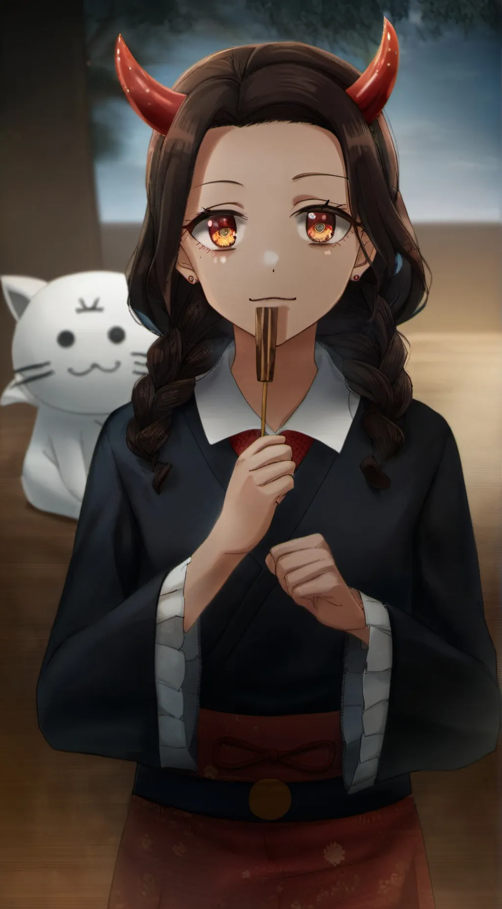 ai character: Nazuko background