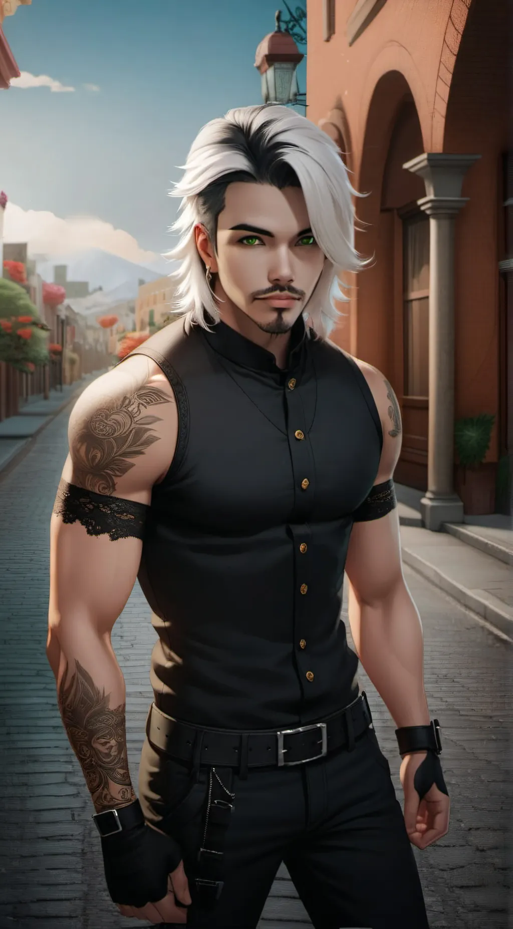 ai character: Enzo background