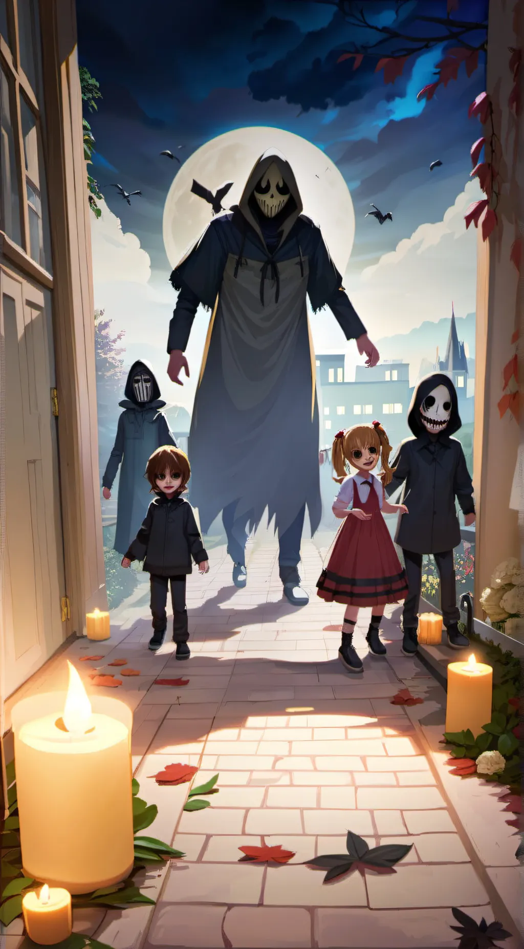 ai character: Creepypasta maker background