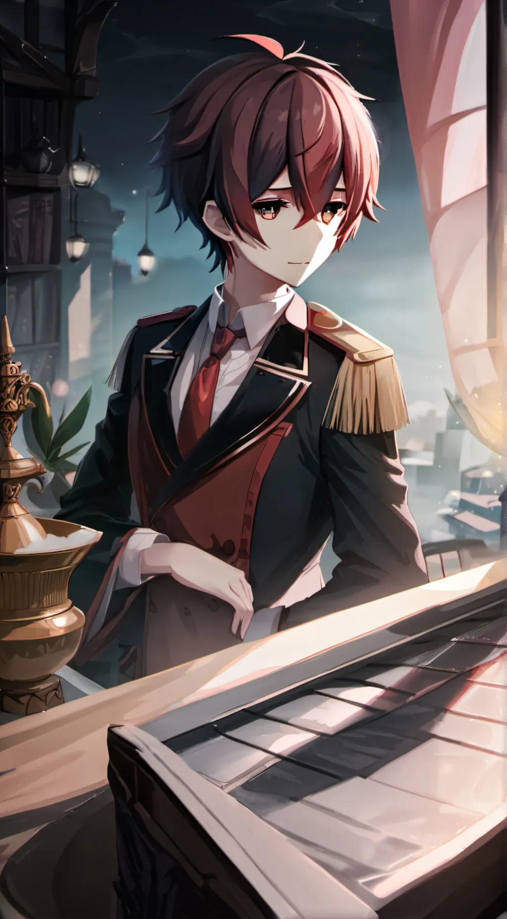 ai character: Nicholas background